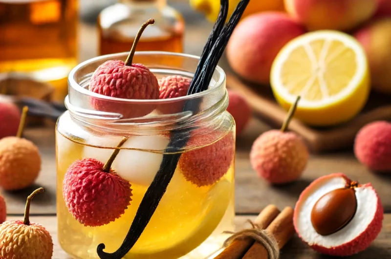 Recette rhum arrangé litchi